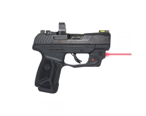 Viridian E Series Red Laser Sight for Ruger MAX-9 Gun Sight with Ambidextrous On and Off Switch, Black