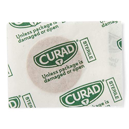 Flex Fabric Spot Adhesive Bandages - 7/8 Inch Diameter, 100 Count Box