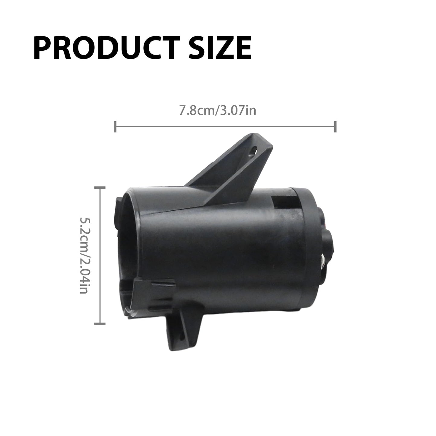 UOIENRT 103375501 Golf Cart 48 Volt Charger DC Receptacle, Replacement for Club Car Precedent 48V Electric Models 2004-Up, Replaces 1025102-01 1033755-01