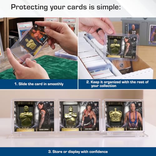 BCW 197 PT. Thick Card Topload Holder - Pack of 10 | Durable Rigid