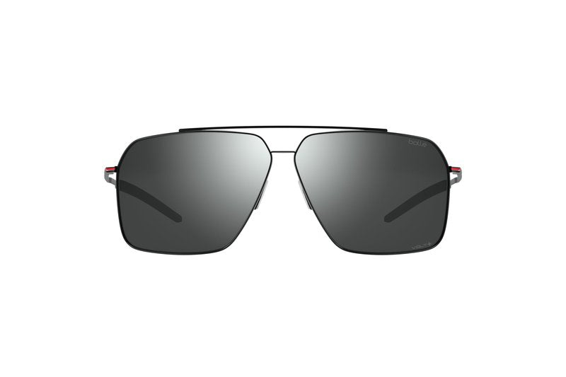 bollé Flow Black Red Matte – Volt+ Gun Polarized