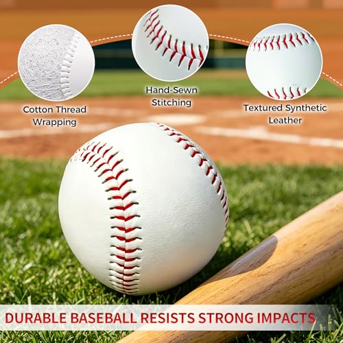 Soft T-Balls for Beginners - Reduced Impact Practice Baseballs