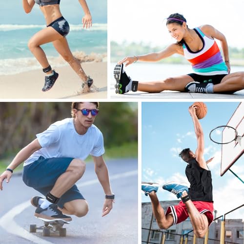 Adjustable Achilles Tendonitis Brace with Silicone Pad - Gray