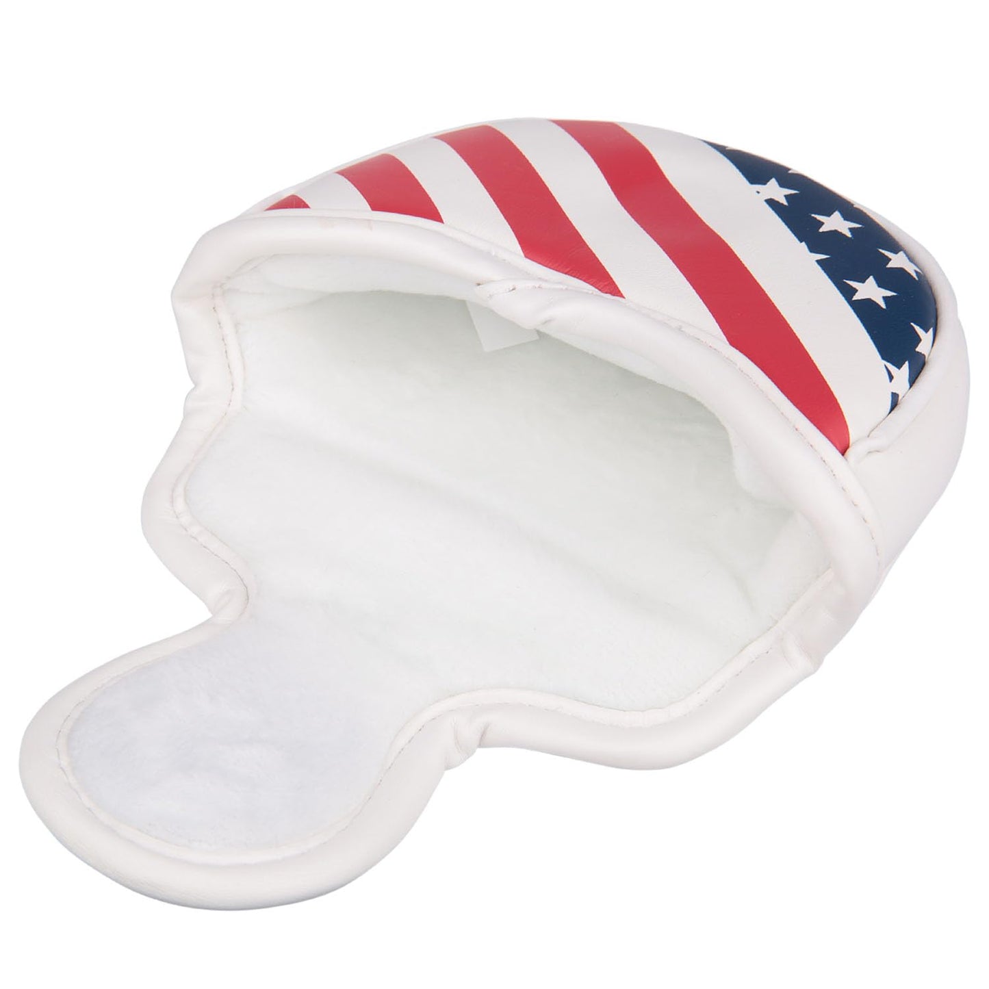 USA Stars and Stripes Golf Mid Mallet Putter Head Cover Harf Mallet Cover Small Mallet Cover