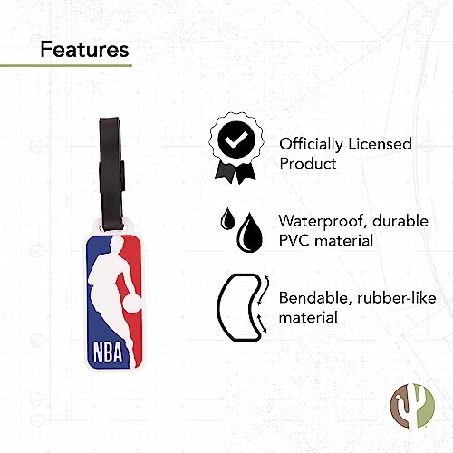 NBA Luggage Tag - PVC Travel Bag ID Holder