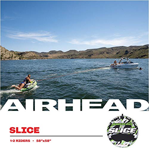 Towable Tube for 2 Riders - Heavy Duty Nylon, Green