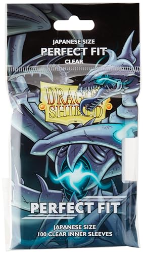 Dragon Shield Japanese Card Sleeves – Perfect Fit Toploaders Clear