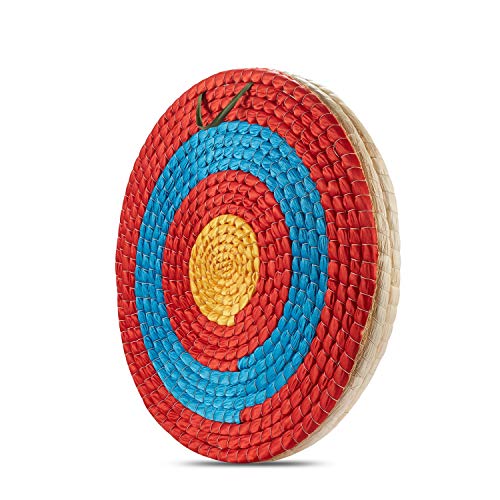 KAINOKAI 20in 3-Layer Traditional Hand-Made Straw Archery Target for Recurve/Longbow