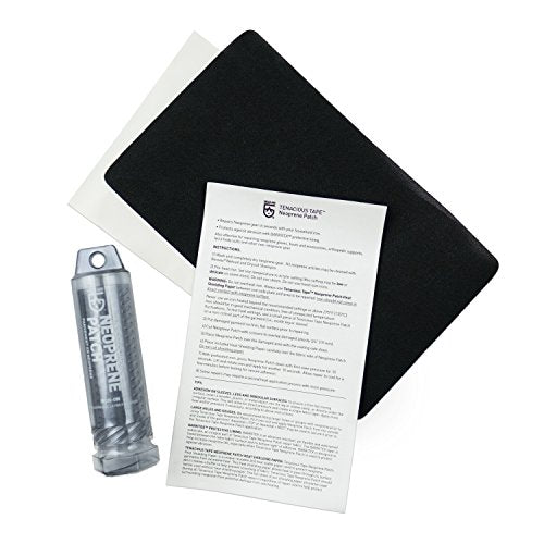 Neoprene Wetsuit Repair Kit with Heat-Activated Patch - 10" x 6"