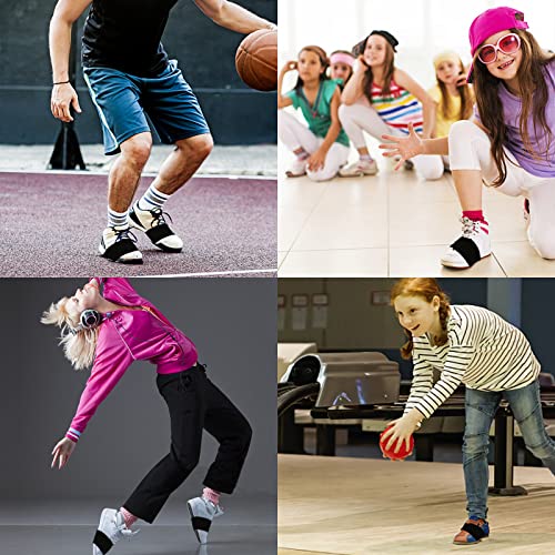 Dance Socks Over Shoes for Smooth Floors - Black Shoe Covers