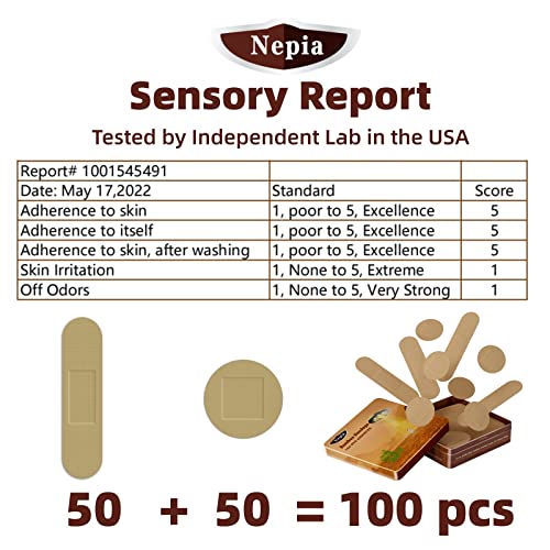 Hypoallergenic Bamboo Bandages Family Pack - Spot & Strip Bandages