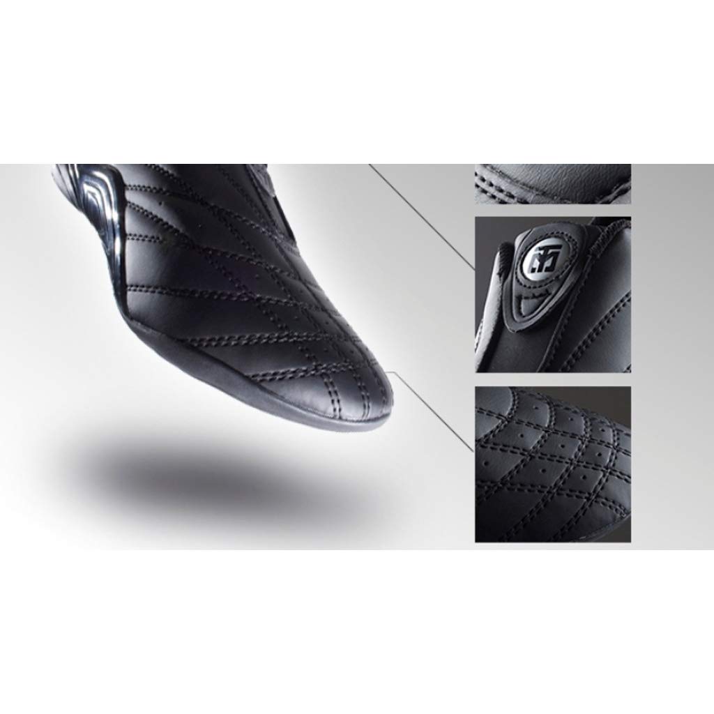 MOOTO Wings Korea Taekwondo Shoes Competition Black/Twotone 280mm(US 9.5), Black