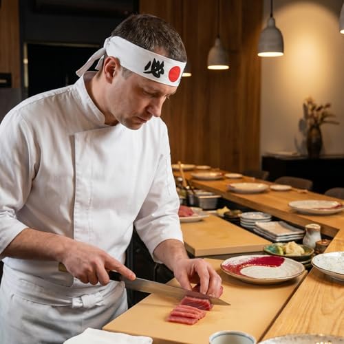 Japanese Samurai Headband - Motivational Sweat-Wicking Hair Wrap