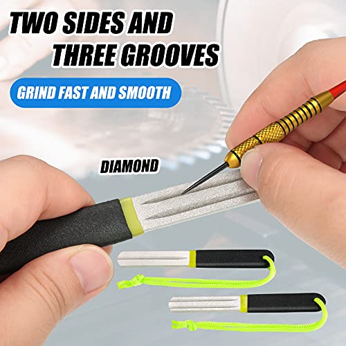 Fishing Hook Sharpener File - Double Sided, Multi Color