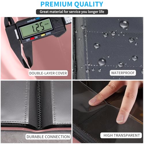 360 Pocket Trading Card Binder - Side Loading Card Holder - Pink