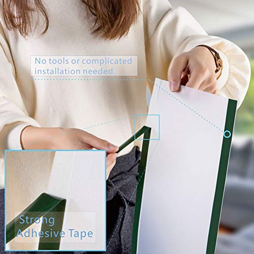 2 PCS AILUOQI Door Jam Shield Finger Pinch Guard for Baby Proofing, Kids, Hinge Cover Pinch Guard for 90 & 180 Degree Doors Frame & Baby Gate. 47.2" H, 6.7" W. 2 Pieces Set