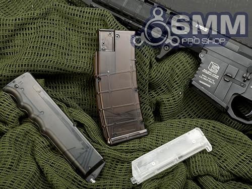 120 Round Clear BB Airsoft Speed Loader with Quick Reset Action