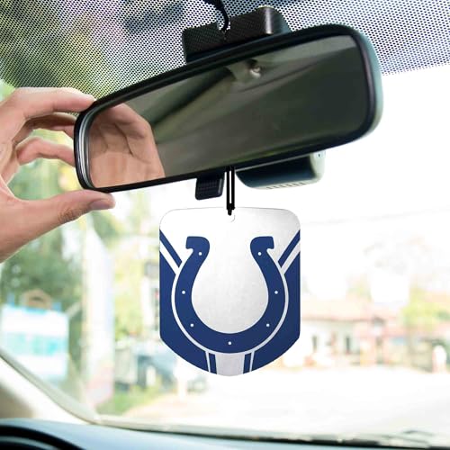 NFL Indianapolis Colts Car Air Freshener - 2 Pack, Black Ice