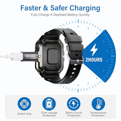 USB-C Charger Adapter for Garmin Watch - 2 Pack with Lanyard