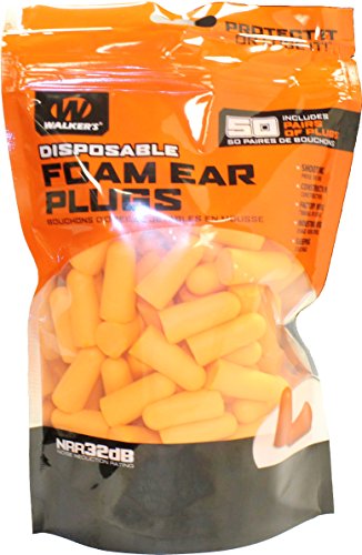 33dB Noise Reduction Earplugs - Soft Foam Hearing Protection - 1 Pair