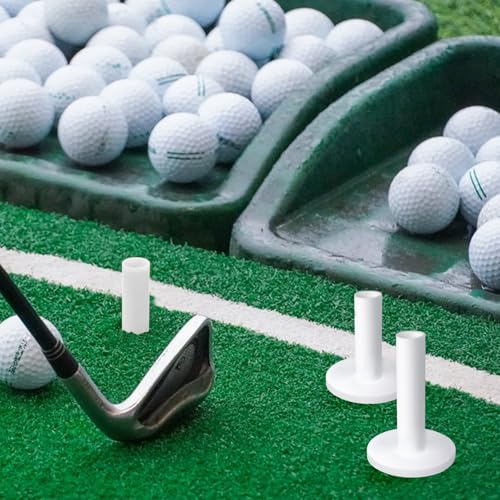 Rubber Golf Tees Set - 5 Sizes for Driving Range & Simulator