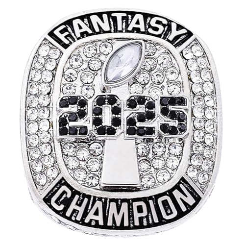 Fantasy Football Championship Ring Trophy Award 2025 - 6/11