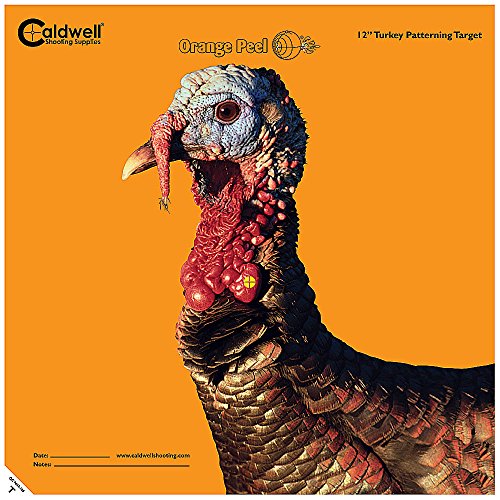 12" Orange Peel Turkey Target with Strong Adhesive - 5 Sheets