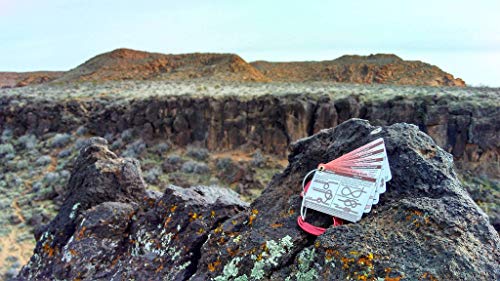 Portable Waterproof Climbing Knot Cards - 19 Essential Knots