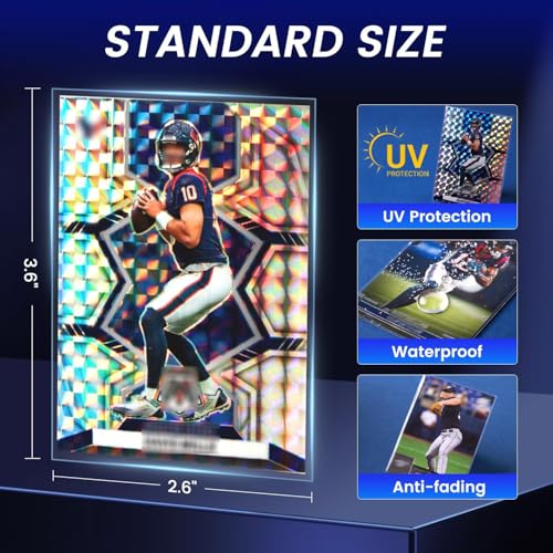 600 Clear Trading Card Sleeves - Standard Size Soft Protectors