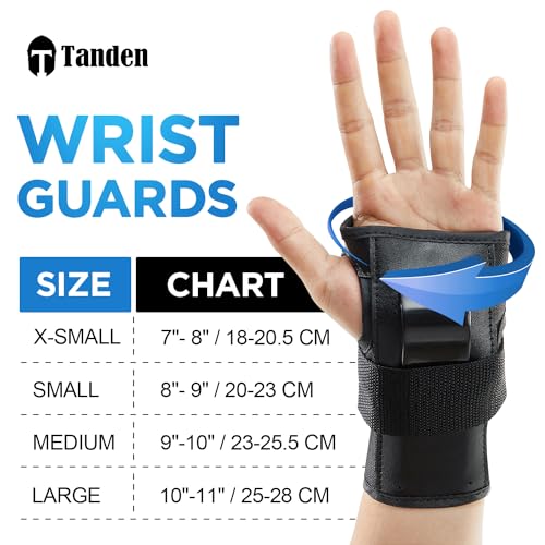 Wrist Guards for Skating - Medium Protective Gear for Kids & Adults