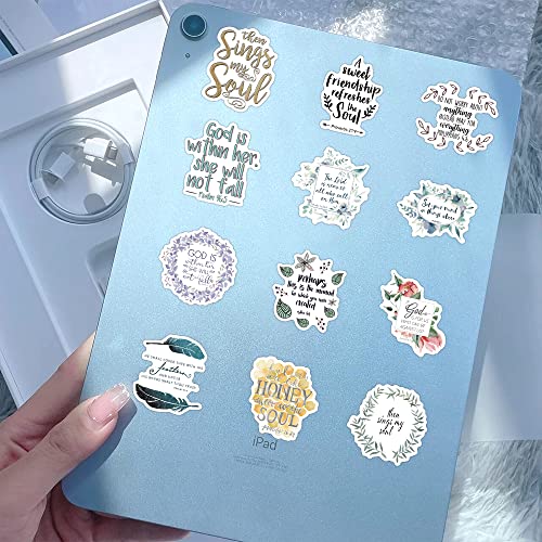 200 PCS Bible Verse Stickers - Christian Scripture Decals for Journaling, Water Bottles & Laptops