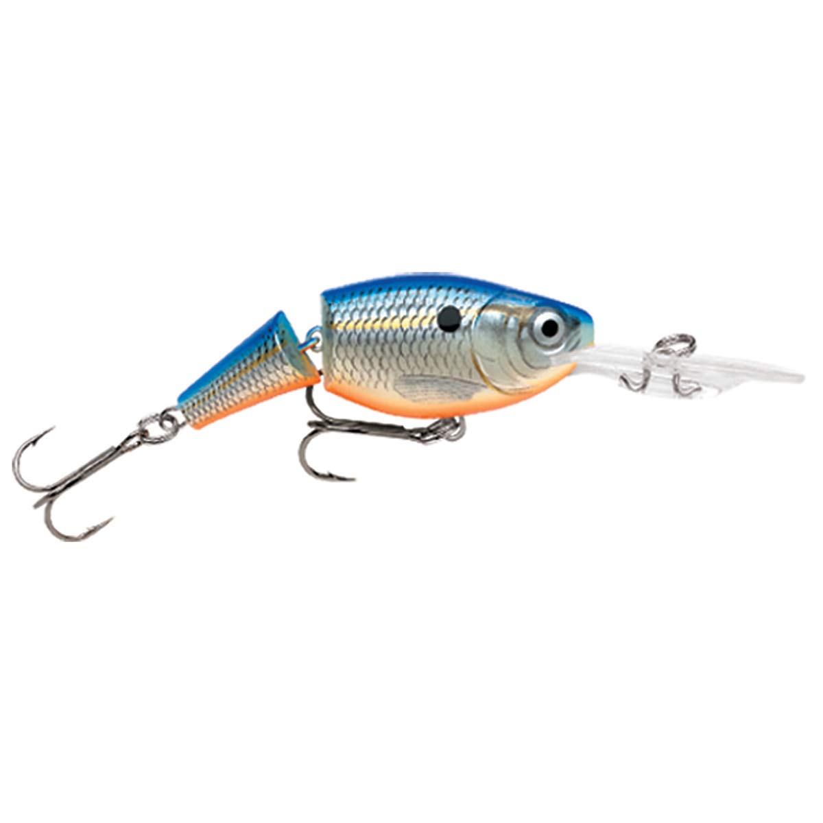 Rapala Jointed Shad Rap 04 Fishing Lure (Fire Crawdad)
