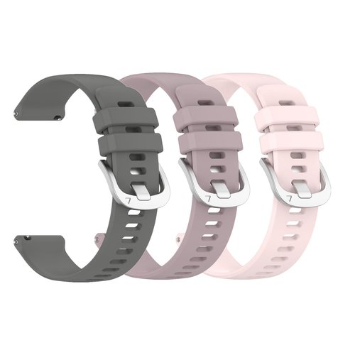 Waekethy Bands for Garmin Vivoactive 5/Garmin Active 5, 20mm Watch Strap Sport Wristband Soft Silicone Replacement Band Compatible with Garmin Venu/Venu sq/Venu sq2/Venu 2 plus