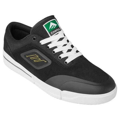 Emerica Men's Phocus G6 Shoe, Black/White/Gold, 7