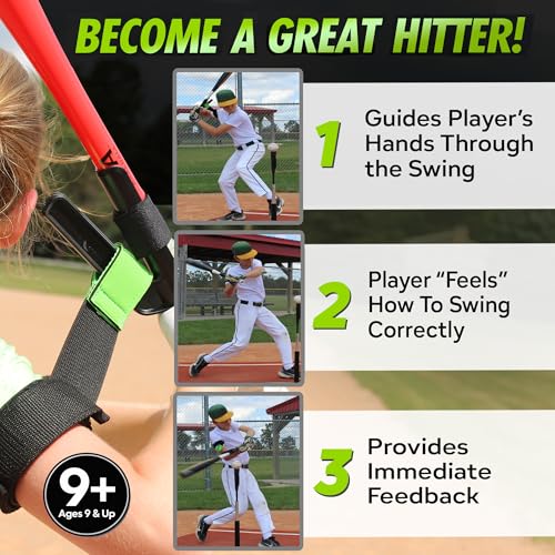 Baseball Swing Trainer Aid – Improve Bat Speed & Mechanics