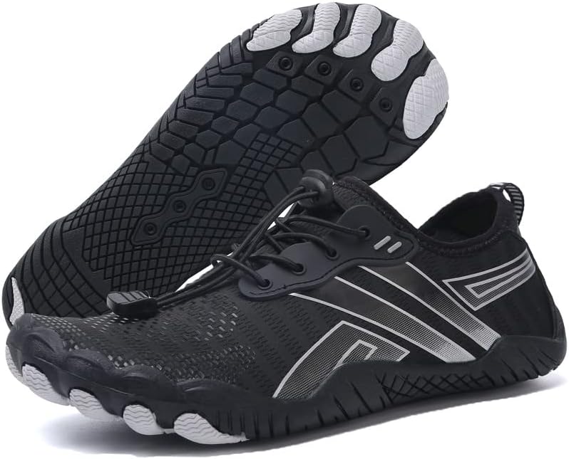 Skiennix Water Shoes - Quick Dry Barefoot Aqua Shoes for Men & Women | Ideal for Beach, Pool, Hiking & Water Sports