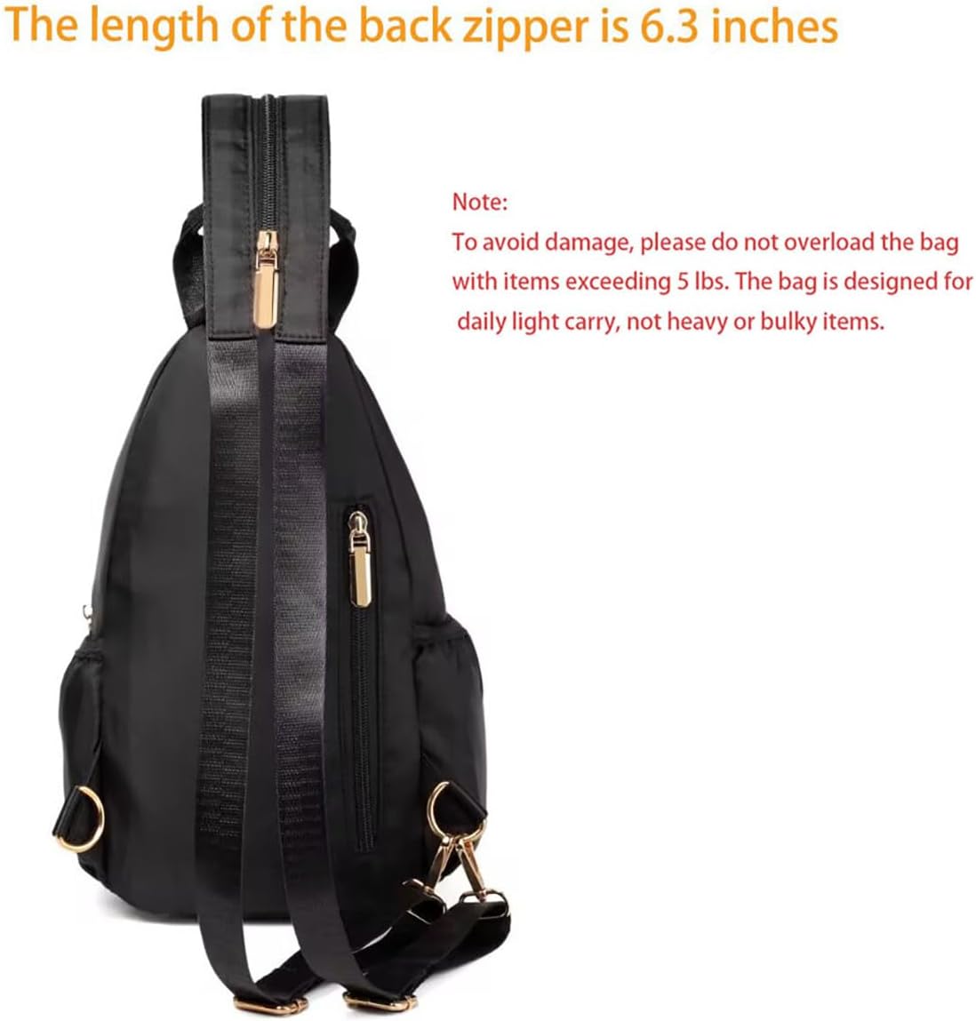 Xsecnua Crossbody Sling Bag - Versatile Mini Backpack for Women | Perfect Travel Daypack