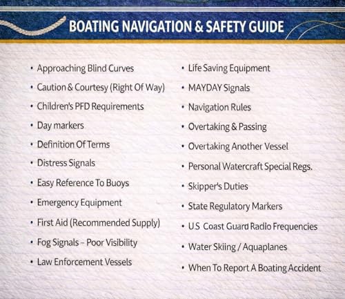 Boating Navigation Chart #2 - Waterproof Reference Guide