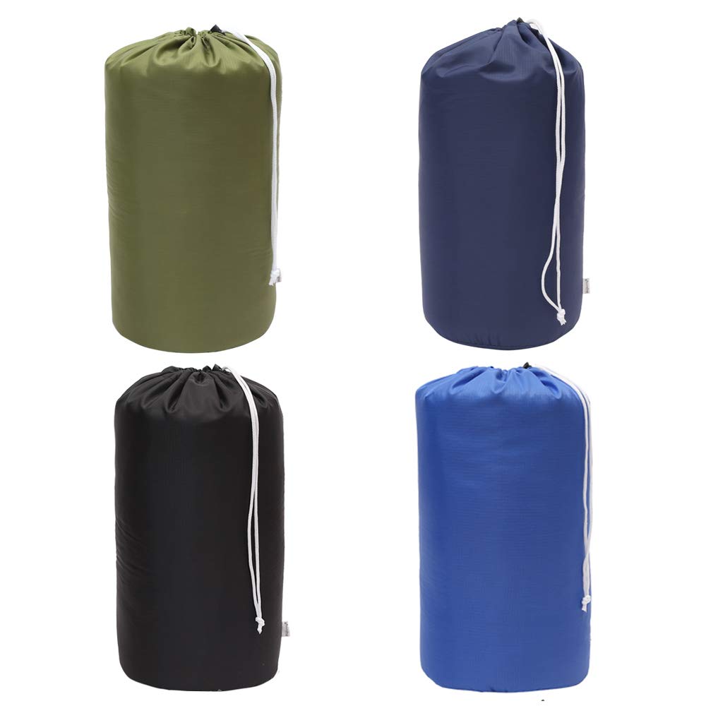 Augbunny Durable Drawstring Water Resistant Dust Flap Stuff Sack Bag 4-pack