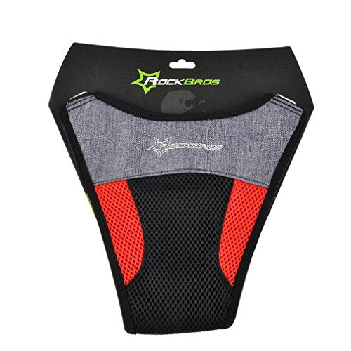 ROCKBROS Bicycle Trainer Sweat Guard Frame Protector Absorbs Sweat Black Red