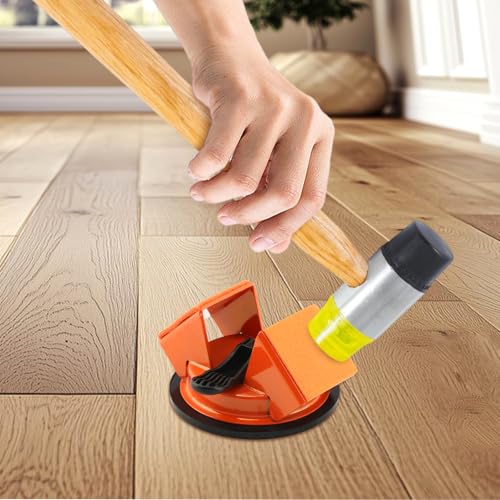 Floor Gap Repair Tool with Suction Cup & Sticky Pads - 45° Angle