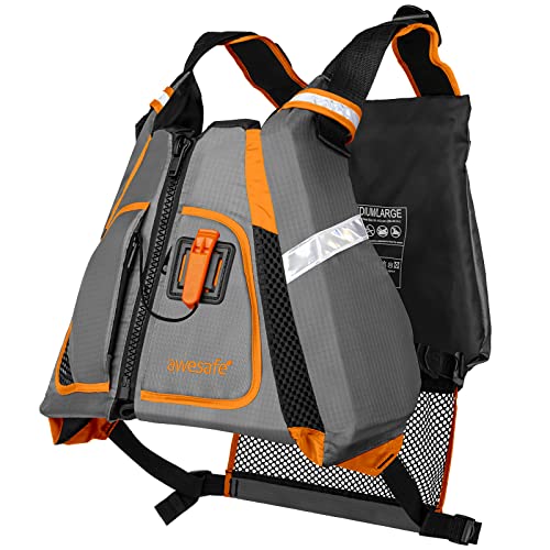Adult Watersport Universal Vest - Orange, Medium-Large