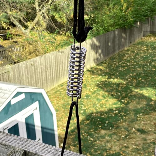 4-Pack Stainless Steel Tent Spring Buckles - Heavy Duty Hooks