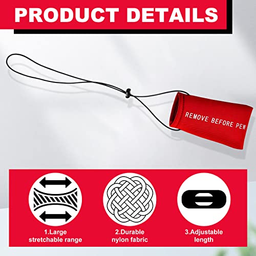 Airsoft Barrel Cover - 6 Pcs Red Paintball Marker Accessories