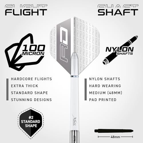 Red Dragon Javelin 24G Steel Tip Tungsten Darts Set - Precision, Control & Durability
