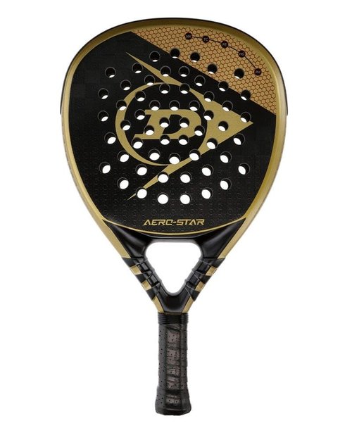 Dunlop Sports Aero-Star Padel Racket, Black/Bronze