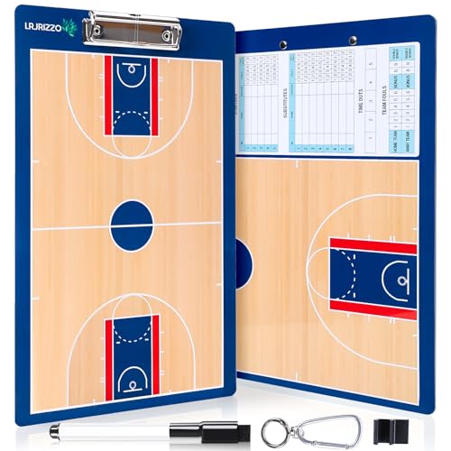 Basketball Coaches Clipboard - Double-Sided Dry Erase Board