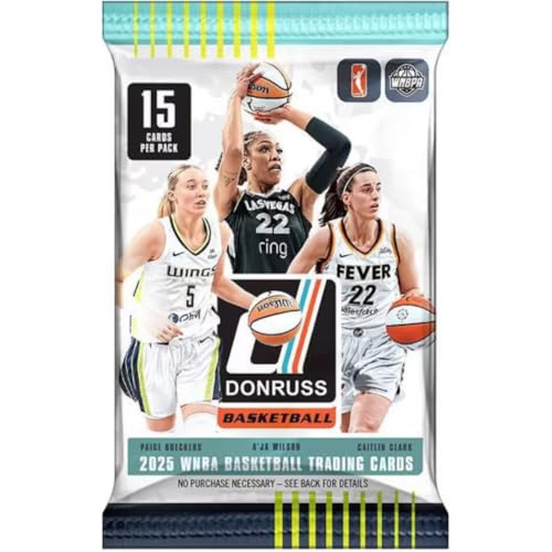 2025 Donruss Women's Basketball WNBA Trading Card Pack with Autographs & Parallels