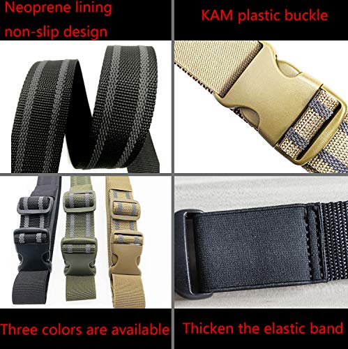 Thigh Strap Holster for EDC - Adjustable Black Leg Belt