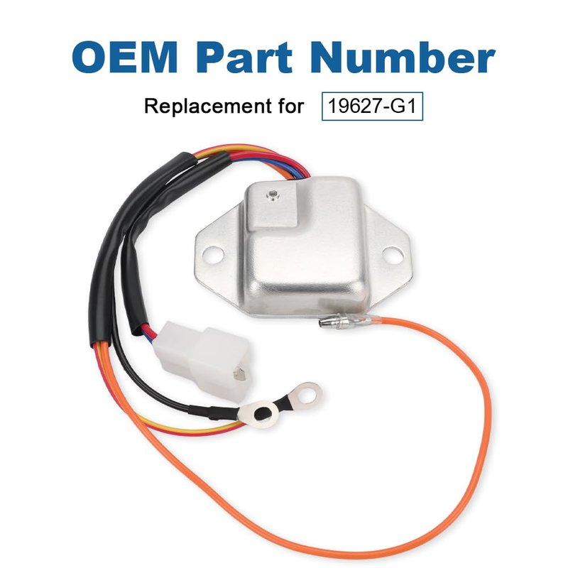 VANJING Engine Ignitor Assembly Compatible with EZGO Gas for Golf Cart 1981-1990 2 Cycle Replacement for 19627-G1